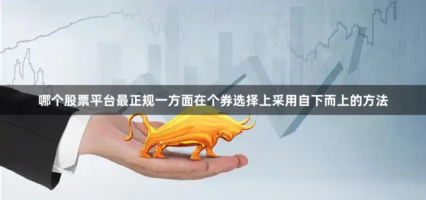 哪个股票平台最正规一方面在个券选择上采用自下而上的方法